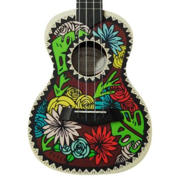 Ukelele Concierto con Diseño ”GUC-27BW” | Memphis
