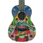 Ukelele Concierto con Diseño ”UK-24M12” | Memphis