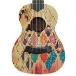 Ukelele Concierto con Diseño ”UK-24M30” | Memphis