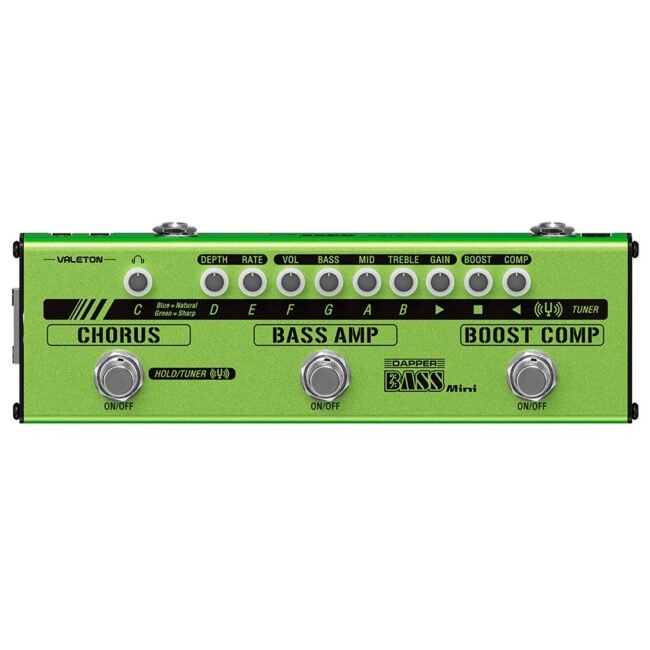 Multiefectos Dapper Bass Mini ”MES-2” | Valeton