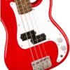 0370127554-3 Squier Mini Precision Bass Rojo
