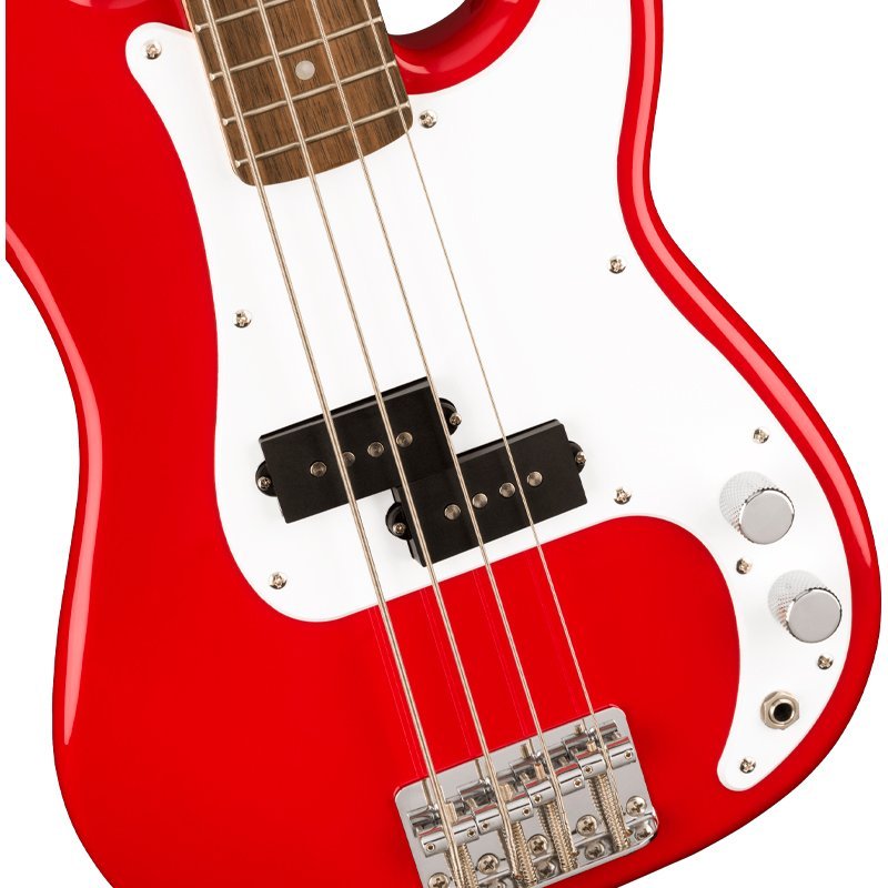 0370127554-3 Squier Mini Precision Bass Rojo