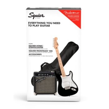 0371720806 Paquete Squier Sonic Stratocaster Fender