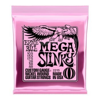 Cuerdas de Guitarra Eléctrica Mega Slinky ''2213'' | Ernie Ball