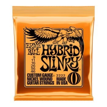 Cuerdas de Guitarra Eléctrica Hybrid Slinky ''2222'' | Ernie Ball