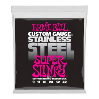 Cuerdas de Guitarra Eléctrica Stainless Steel ''2248'' | Ernie Ball