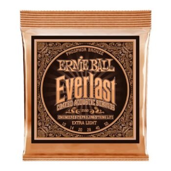 Cuerdas de Guitarra Acústica Everlast ''2550'' | Ernie Ball