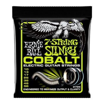 Cuerdas de Guitarra Eléctrica Slinky Cobalt ''2728'' | Ernie Ball