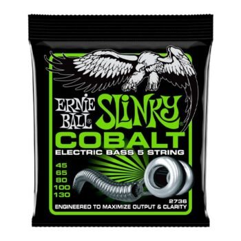 Cuerdas de Bajo Eléctrico Slinky Cobalt ''2736'' | Ernie Ball