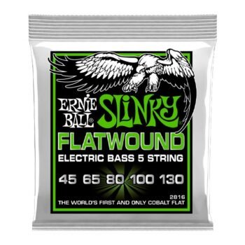 Cuerdas de Bajo Eléctrico Slinky Flatwound ''2816'' | Ernie Ball