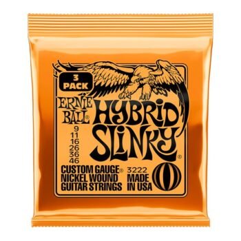 Cuerdas de Guitarra Eléctrica Hybrid Slinky ''3222'' | Ernie Ball