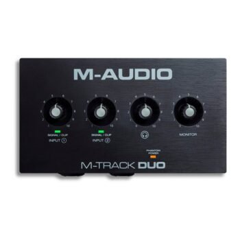 Interfaz de Audio USB de 2 Canales ''M-Track Duo'' | M-Audio