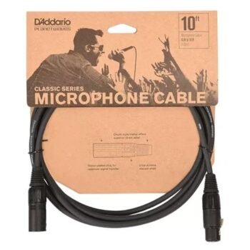 Cable de Micrófono ''PW-CMIC-10'' | Daddario