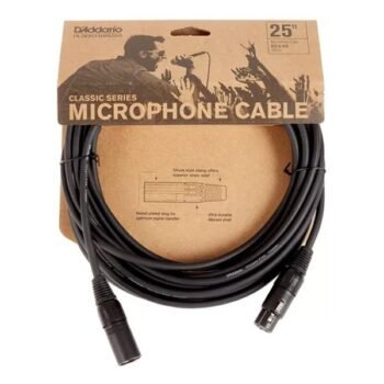 Cable de Micrófono ''PW-CMIC-25'' | Daddario