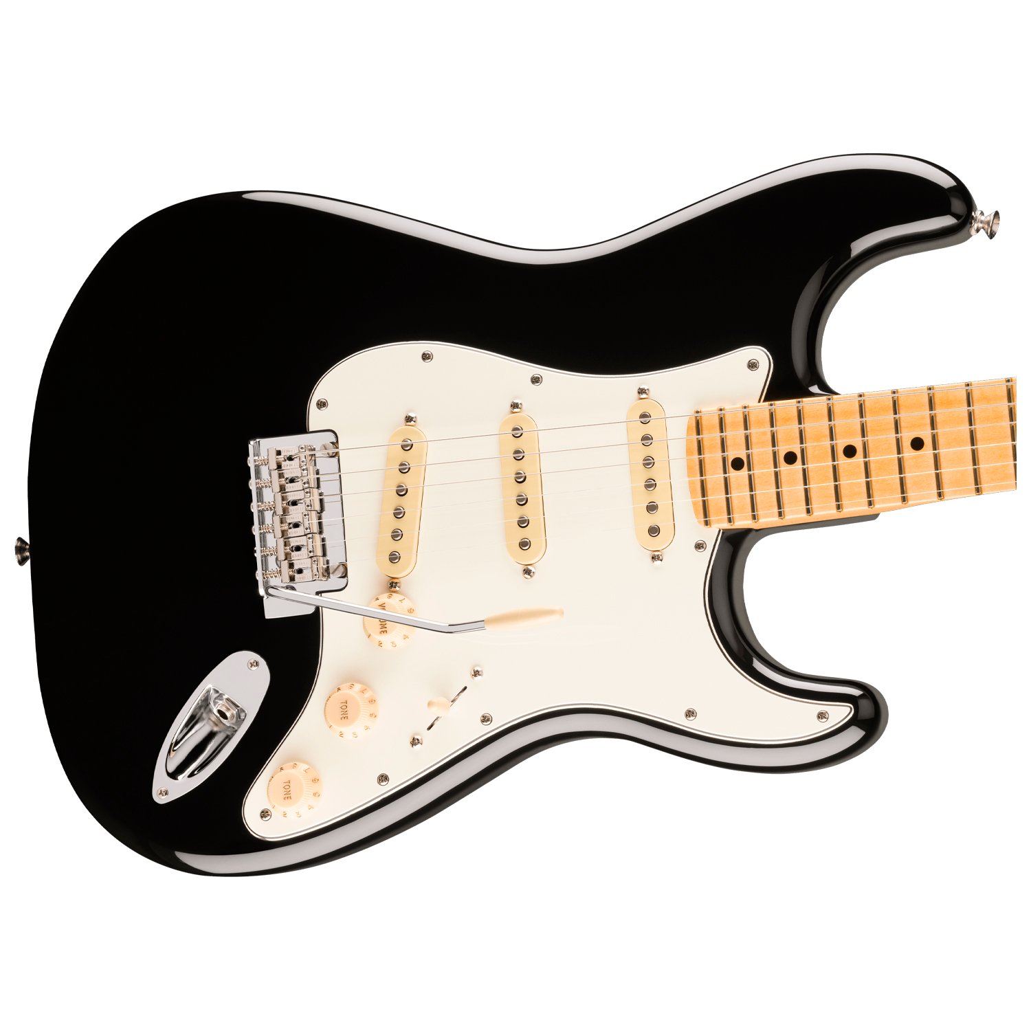 Guitarra Eléctrica Negra Stratocaster