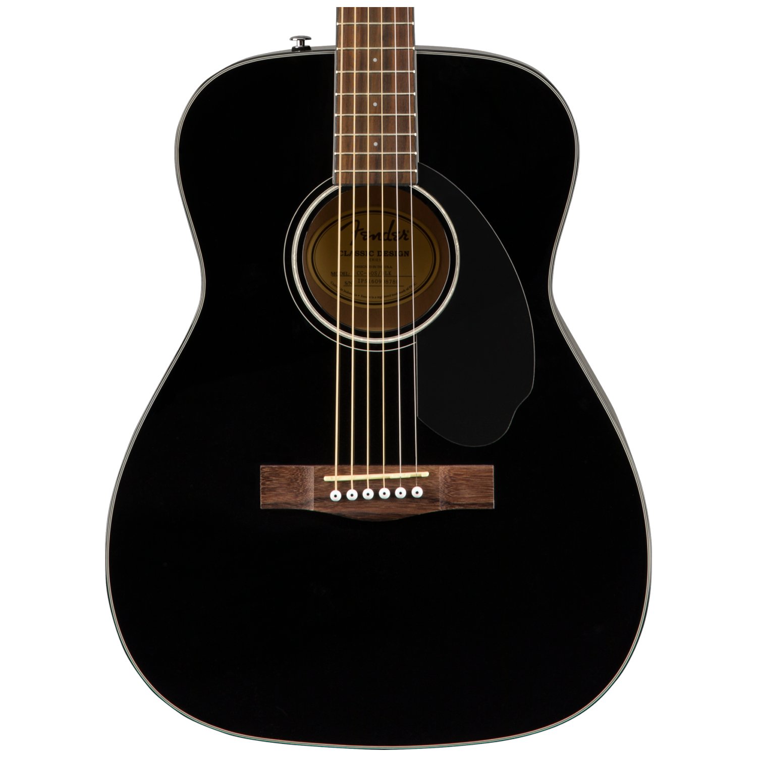 Pack de Guitarra Acústica Negra