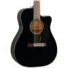 0970153006-2 Guitarra Electroacústica Negra CC-60SCE
