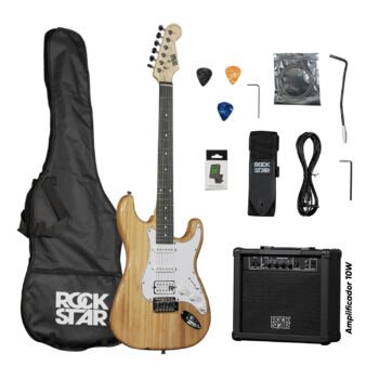 Pack de Guitarra Eléctrica con Amplificador de 10W | Rockstar