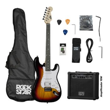 Pack de Guitarra Eléctrica con Amplificador de 10W | Rockstar
