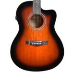 Guitarra Electroacústica con Cuerdas de Metal ”SAC-10E” | Clevan