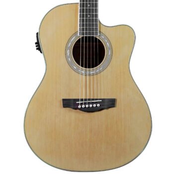 Guitarra Electroacústica con Cuerdas de Metal ”SAC-20E” | Clevan