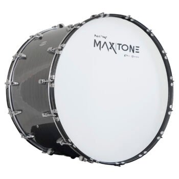 Bombo de Banda Negro Lazerado ”281830MX” | Maxtone