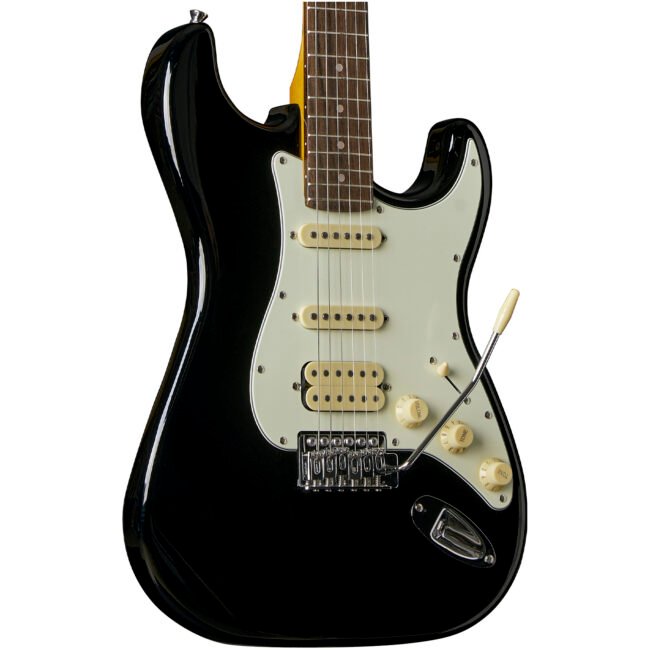 Guitarra Eléctrica Eko ST-350 Negra